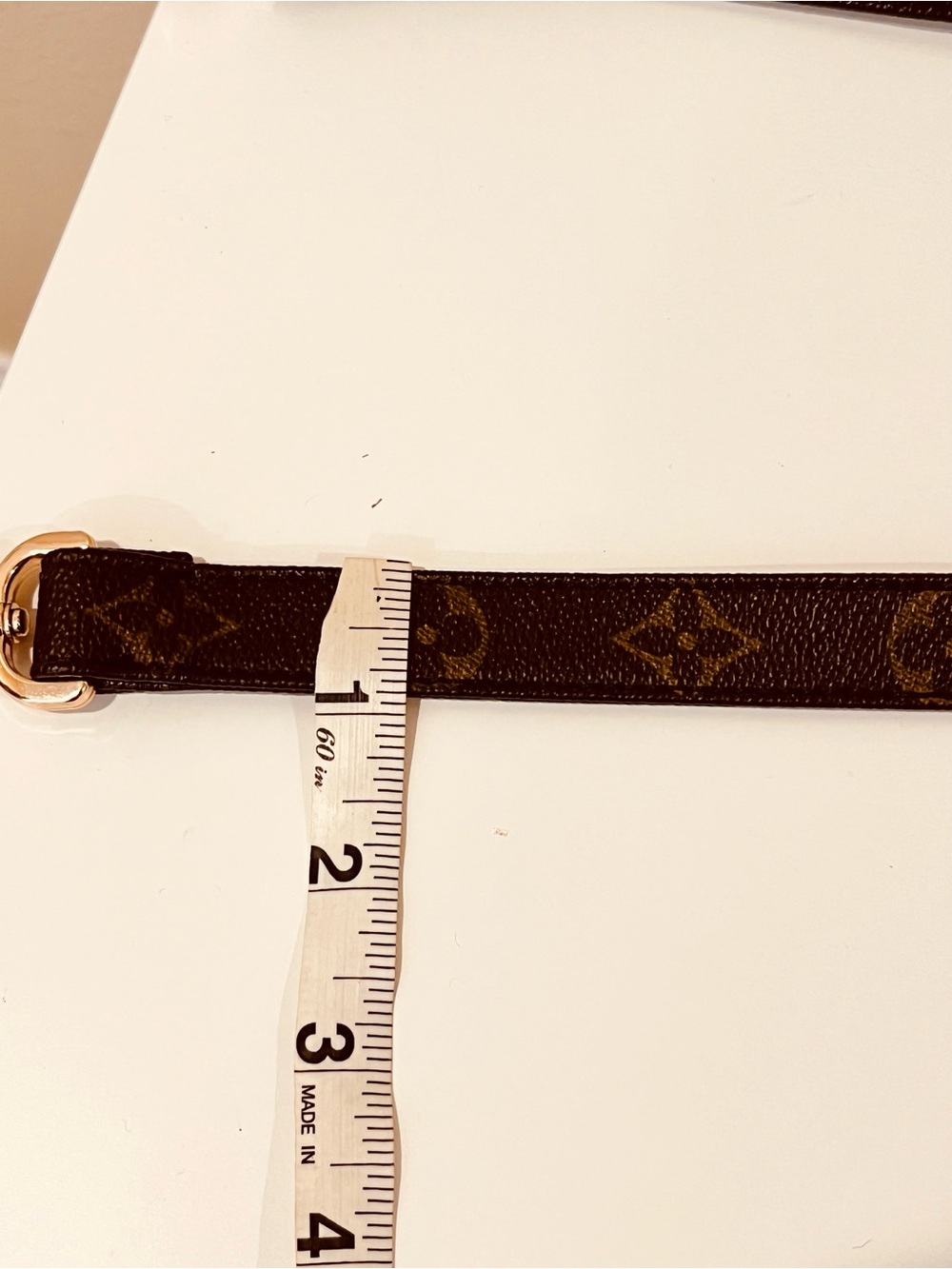 Louis Vuitton Brown Monogram Adjustable Shoulder Strap 47 inch adjustable - Picture 6 of 10